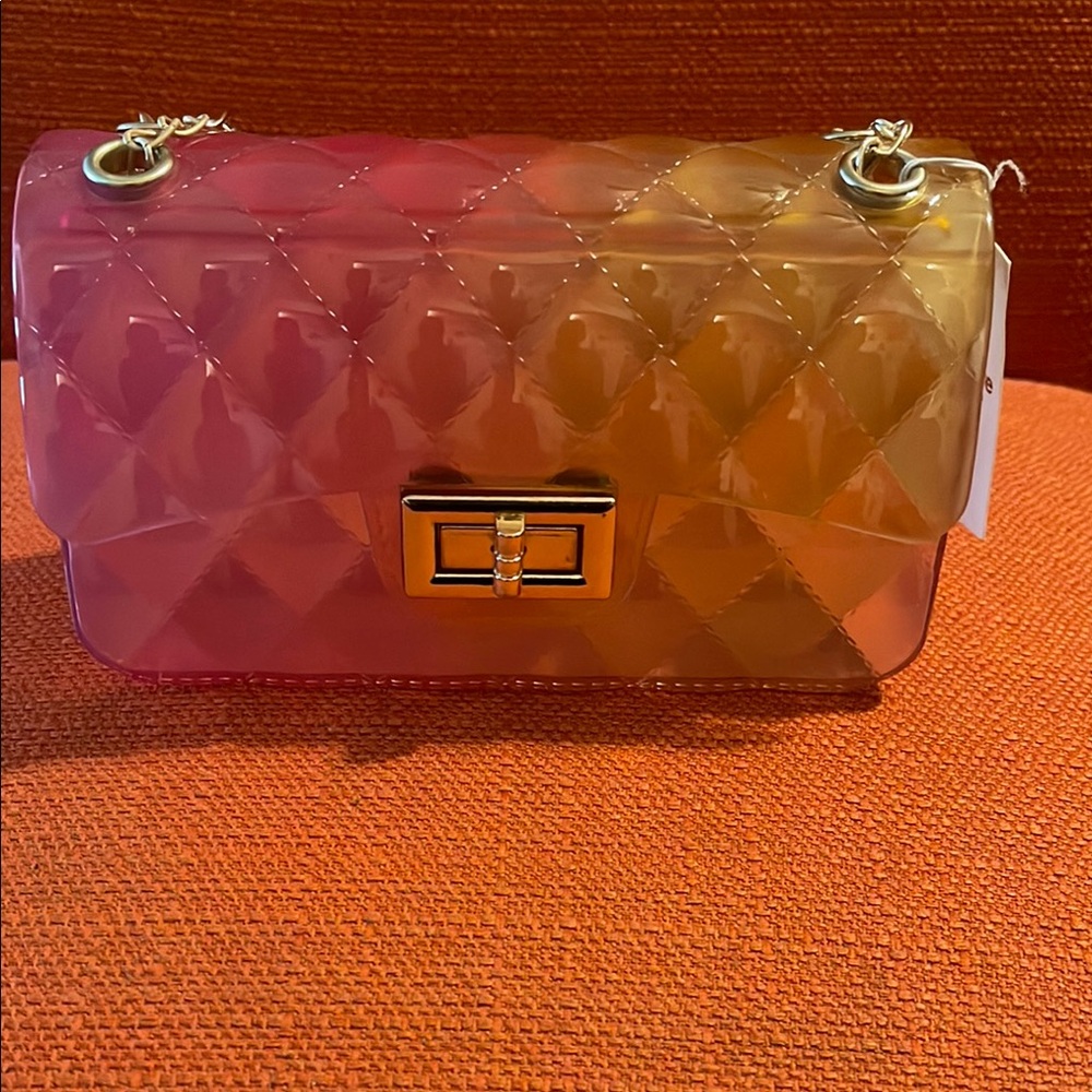 Stylish Gradient Jelly Quilted Women's Bag